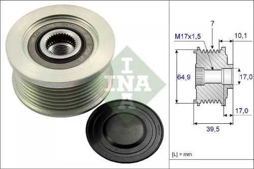 Alternator Freewheel Clutch