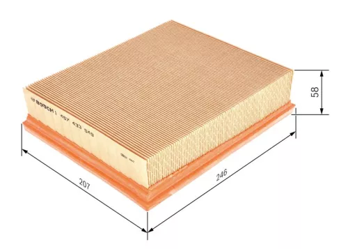 BOSCH Air Filter (1457433549)