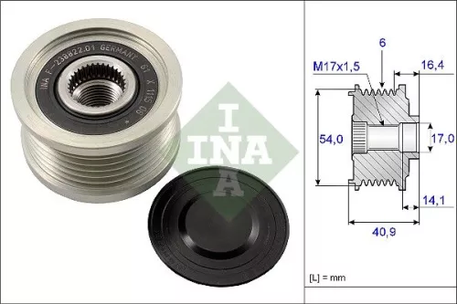 Alternator Freewheel Clutch