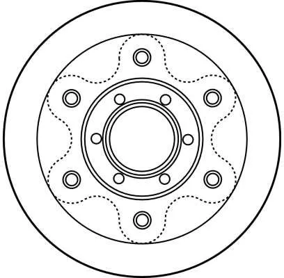 TRW Brake Disc (DF2788S)