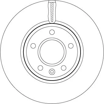 TRW Brake Disc (DF7923)