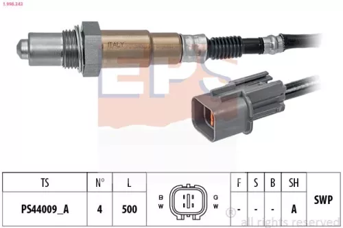EPS Oxygen Sensor (1-998-343)