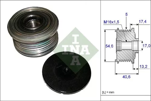 Alternator Freewheel Clutch