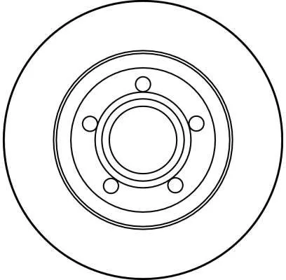 TRW Brake Disc (DF2730)