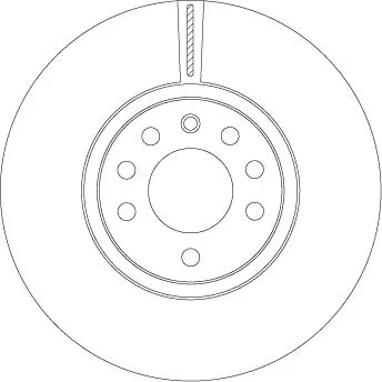 TRW Brake Disc (DF4549)