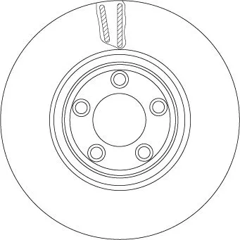 TRW Brake Disc (DF6073S)