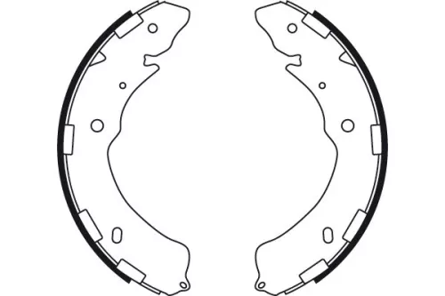 TRW Brake Shoe Set (GS8768)