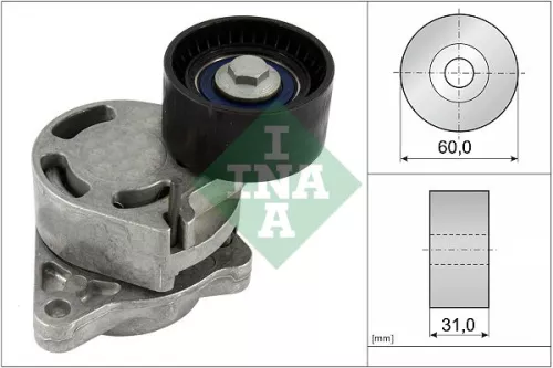Schaeffler INA Belt Tensioner, V-ribbed belt (534031710)