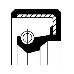 CORTECO Shaft Seal, wheel hub (19027876B)