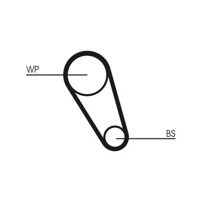 CONTINENTAL CTAM Water Pump & Timing Belt Kit (CT1143WP2)