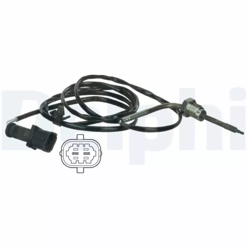 Sensor, exhaust gas temperature