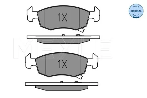 MEYLE Brake Pad Set, disc brake (0252214317)