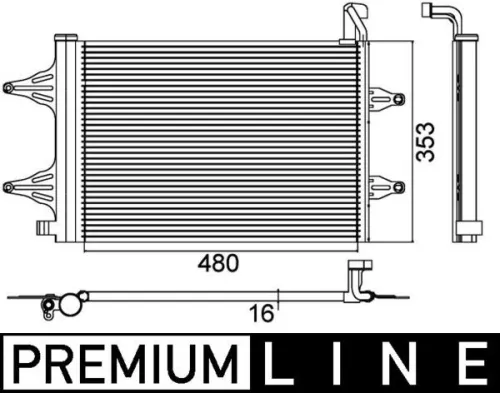 Condenser, air conditioning