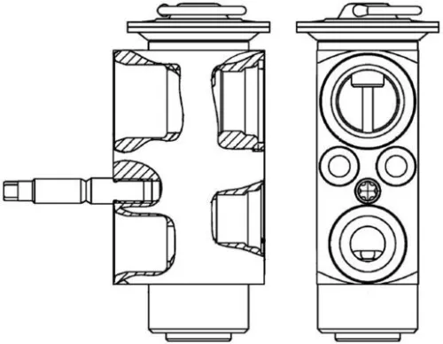 MAHLE Expansion Valve, air conditioning (AVE113000P)
