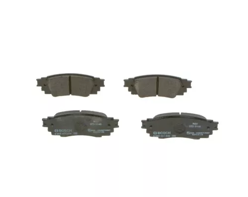 BOSCH Brake Pad Set, disc brake (0986424840)