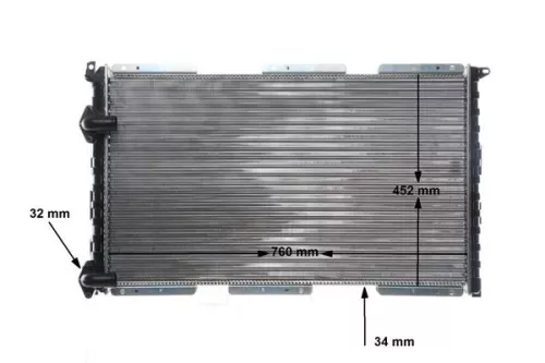 MAHLE Radiator, engine cooling (CR526000S)
