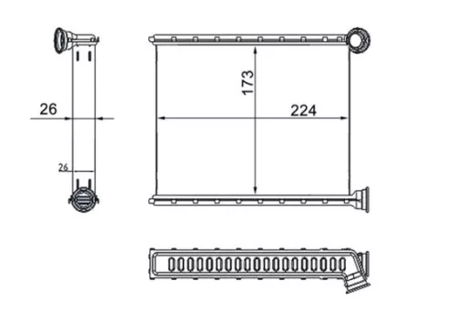 Heat Exchanger, interior heating