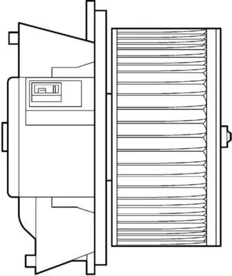 MAHLE Interior Blower (AB107000P)