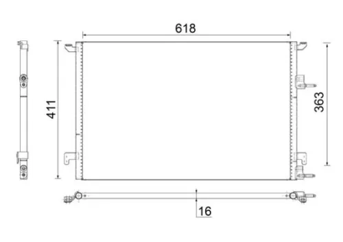 Condenser, air conditioning