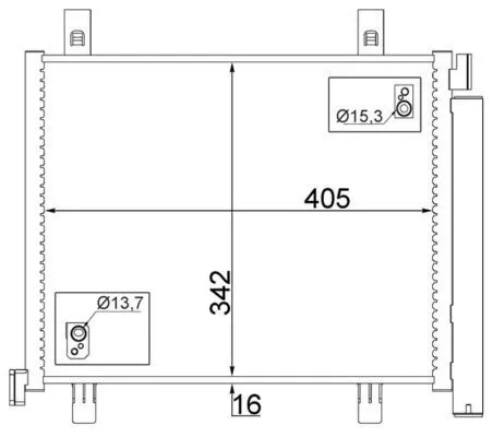 Condenser, air conditioning