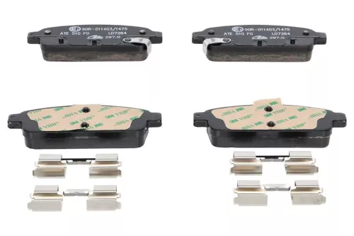 ATE Brake Pad Set, disc brake (13.0470-7264.2)