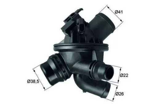 Thermostat, coolant