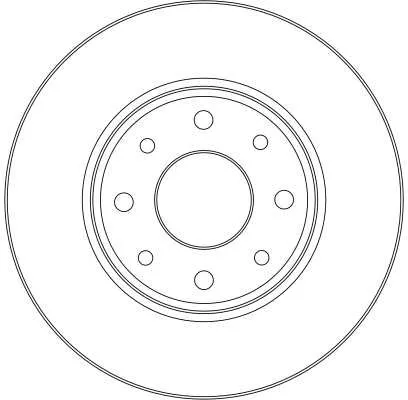 TRW Brake Disc (DF4379)