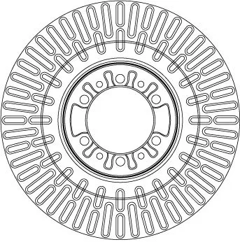 TRW Brake Disc (DF4485)