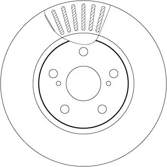 TRW Brake Disc (DF7340)