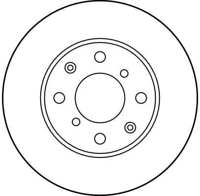 TRW Brake Disc (DF1436)
