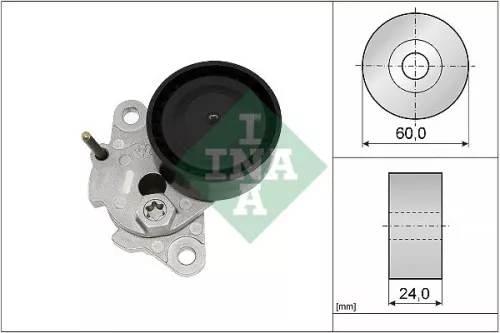 Schaeffler INA Belt Tensioner, V-ribbed belt (534051010)