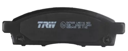 TRW Brake Pad Set, disc brake (GDB3435)