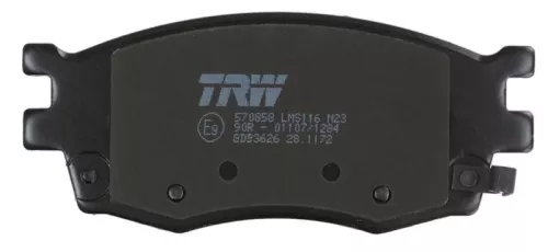 TRW Brake Pad Set, disc brake (GDB3626)