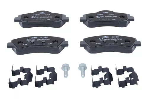 ATE Brake Pad Set, disc brake (13.0460-3867.2)