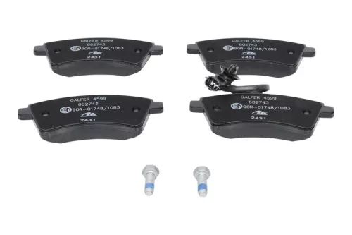 ATE Brake Pad Set, disc brake (13.0460-2743.2)