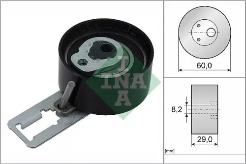 Schaeffler INA Tensioner Pulley, timing belt (531085010)