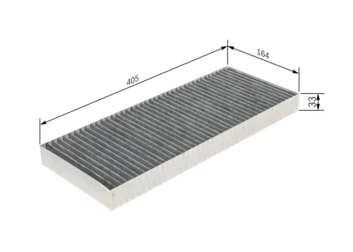 BOSCH Filter, cabin air (1987435555)