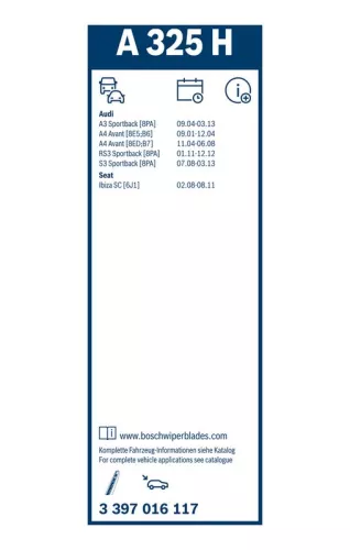 BOSCH Wiper Blade (3397016117)