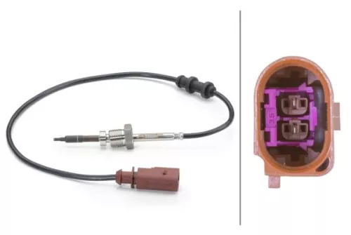 Sensor, exhaust gas temperature
