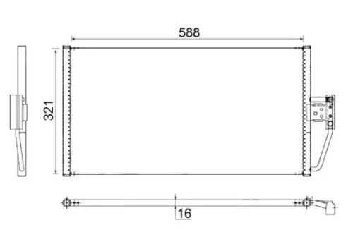 Condenser, air conditioning