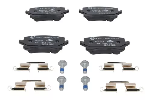 ATE Brake Pad Set, disc brake (13.0460-2749.2)