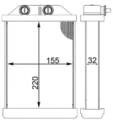 Heat Exchanger, interior heating