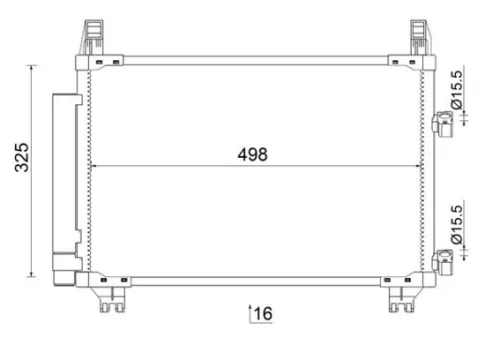 Condenser, air conditioning