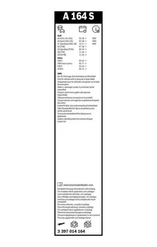 BOSCH Wiper Blade (3397014164)