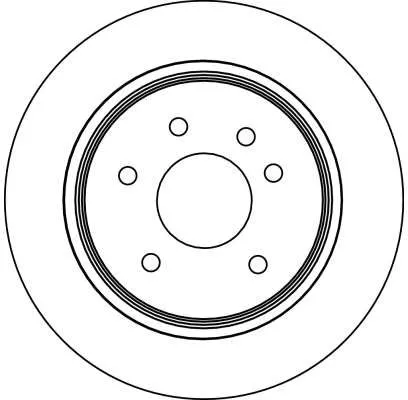 TRW Brake Disc (DF4094)