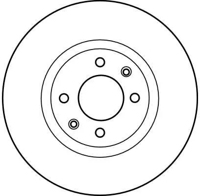 TRW Brake Disc (DF4184)