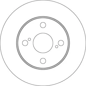 TRW Brake Disc (DF4827)