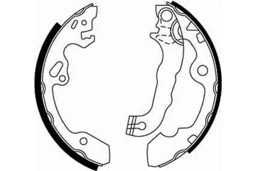 TRW Brake Shoe Set (GS8636)