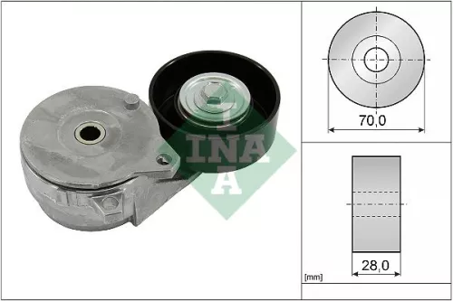 Schaeffler INA Water Pump, engine cooling (538005710)