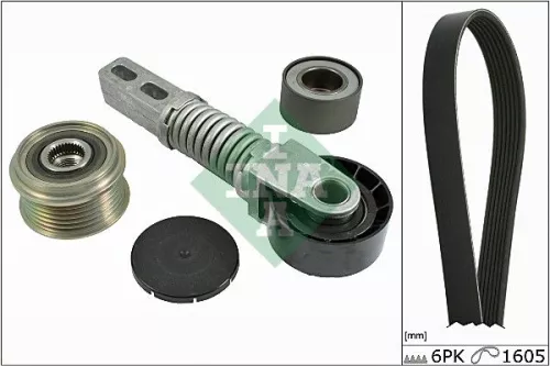 Schaeffler INA Water Pump, engine cooling (538049710)